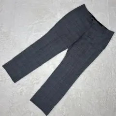 スーツカンパニー スラックス　グレー グレンチェック A7