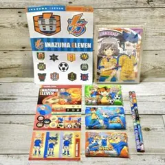 【新品未使用】 イナズマイレブン パズル シール ティッシュ 鉛筆 計9点セット