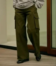 M47 ワイドストレート ミリタリー カーゴパンツ