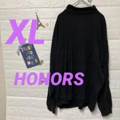 HONORS ブラック 長袖 【XL】
