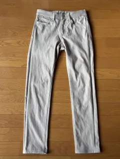 ★GLOBAL WORK★暖か厚地のスキニーパンツ ベージュ系 XS カジュアル