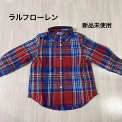 ラルフローレン チェックシャツ　18m