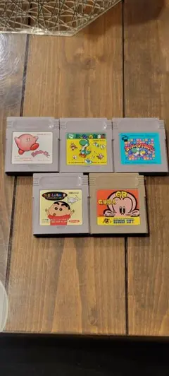 ゲームボーイソフト5本セット【値下げ可能】