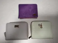 未使用　財布　折りたたみ財布　3個セット　がま口　レディース財布