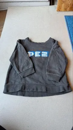 PEZ グレー 長袖トレーナー