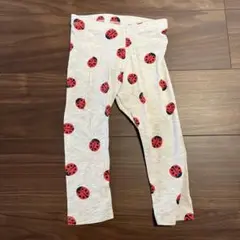 H&M テントウムシ柄 レギンス 90cm