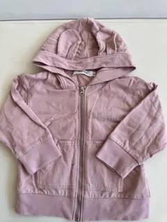 SLAP SLIP パーカー 90cm ウサギ耳フード付き ピンク