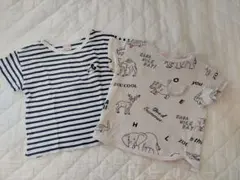 ☆プティマイン♪ミッキーTシャツ2枚セット☆