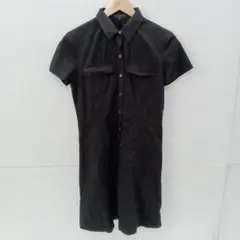 8.5◎S406P◎セオリー◎シャツワンピース◎ブラック◎2