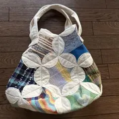 パッチワークデザイン トートバッグ
