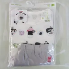 新品未使用　UNIQLO パンどろぼう　おにぎりぼうやのたびだち　パジャマ　半袖