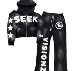 スウェットセットアップ パーカー