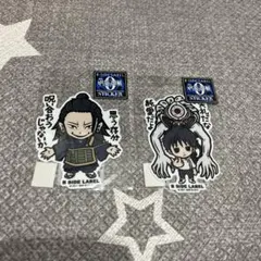 呪術廻戦 B-SIDE LABEL ステッカー 2枚セット