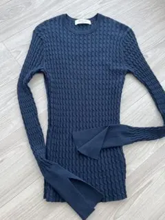 【値下げ】Demi-Luxe 【春物】コットナイロンプルオーバー