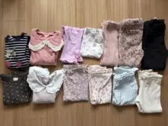 子供服13着まとめ売りプティマインエニファム　SLAPSLIP110120サイズ