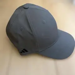 adidas golfグレーキャップ 3本ライン