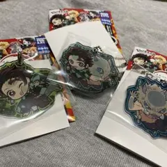 鬼滅の刃 ぴた！でふぉめ 無限列車編 アクリルキーホルダー  炭治郎 伊之助