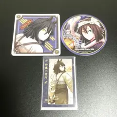 鬼滅の刃　午年 阿波踊り　伊黒小芭内 コースター フォトカード