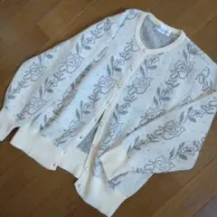 最終セール！パールボタンカーディガン