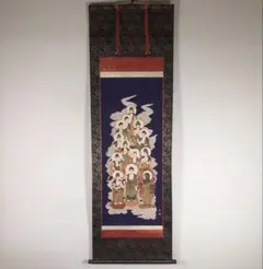 美品 掛け軸 松山作 大津絵藤娘図 モダン表装 美人画 日本舞踊 - メルカリ