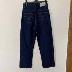 美品　オアスロウ　デニムパンツ インディゴブルー　LOT1950 Mのサムネイル