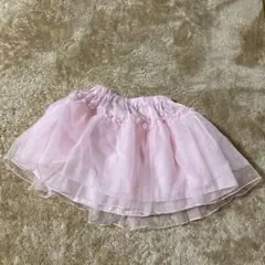 子供用　キッズ　パニエ　ピンク 100㎝〜130㎝