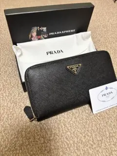 ブラックレザー 長財布のサムネイル