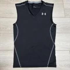 値下げ Under Armour ノースリーブトップス ブラック MDのサムネイル