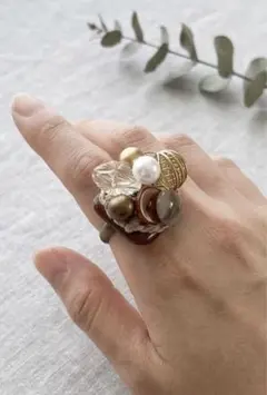 doremi knit art ring オータム