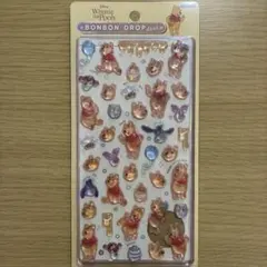 正規品くまのプーさん ボンボンドロップシール