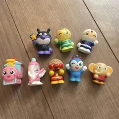 アンパンマン フィギュア 指人形 8体セット