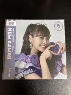 FRUITS ZIPPER 仲川瑠夏　ラッフル　10連特典ラッフルCDジャケット
