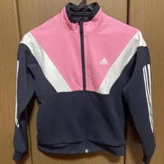 adidas ジャージ 140cm ピンク/ネイビー