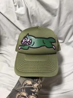 ICECREAM RUNNING DOG TRUCKER HAT