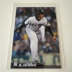 2005年 プロ野球チップス井川慶 阪神タイガース トレカ