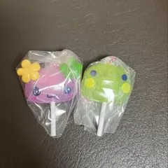 たまごっち カラフルキャンディチャーム ふらわっち くちぱっち