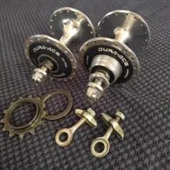 M-idea DURA-ACE 前後ハブ - メルカリ
