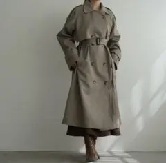 Le.ema marron check coat