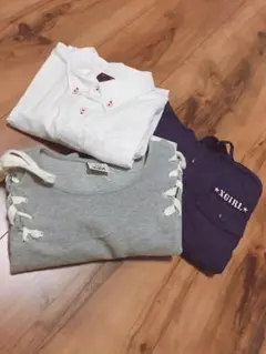 【X-girl】ワンピース⭐️3点まとめ売り