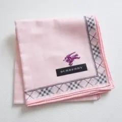 新品 BURBERRY バーバリー レディース ハンカチ