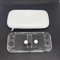 Nintendo Switch ライト　クリアカバー & 白ケース