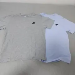 Nike Tシャツ 2枚セット グレー・ライトブルー Ｌ