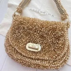 【値下げ】ANTEPRIMA アンテプリマ ワイヤー バッグ ゴールド