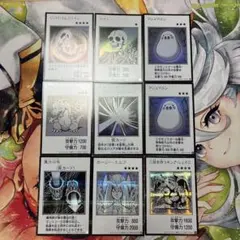 遊戯王OCG オリジナルアートワークコレクションモノクロ9枚セット