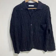 AMERICAN HOLIC アメリカンホリック クロシェ風ニットカーディガン