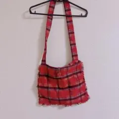 PINKHOUSEショルダーバッグ チェック柄 平成レトロ