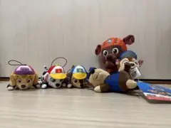 パウパトロール ぬいぐるみ5体セットスカイ チェイス マーシャル ラブル ズーマ