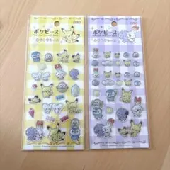 新品　ポケピース　キラキラシール　セット