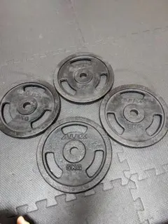 ALEX 5KG ダンベルプレート 4枚セット　20kg