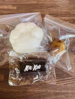 KIKISquishyスクイーズ 3点セット 肉球 KitKat ジャガイモ